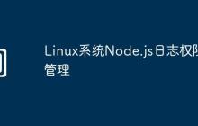 Linux系统Node.js日志权限管理