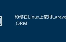 如何在Linux上使用Laravel ORM
