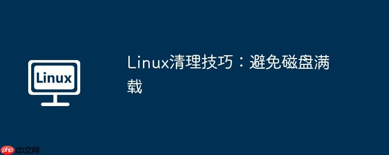 linux清理技巧：避免磁盘满载