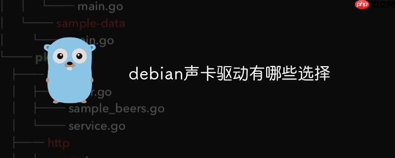 debian声卡驱动有哪些选择