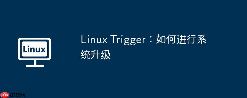 Linux Trigger：如何进行系统升级
