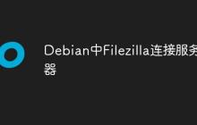 Debian中Filezilla连接服务器