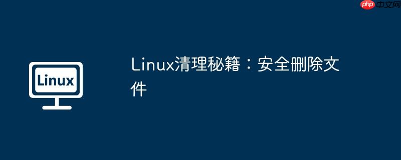 linux清理秘籍：安全删除文件