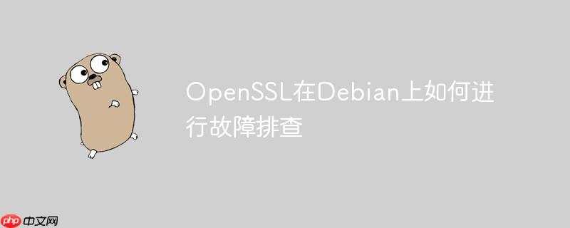 OpenSSL在Debian上如何进行故障排查-小浪学习网