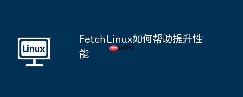 FetchLinux如何帮助提升性能