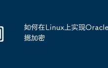 如何在Linux上实现Oracle数据加密