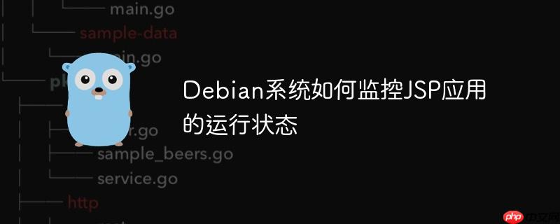 Debian系统如何监控JSP应用的运行状态