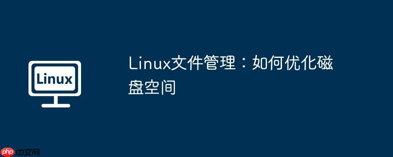 linux文件管理：如何优化磁盘空间