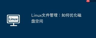Linux文件管理：如何优化磁盘空间