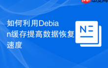 如何利用Debian缓存提高数据恢复速度