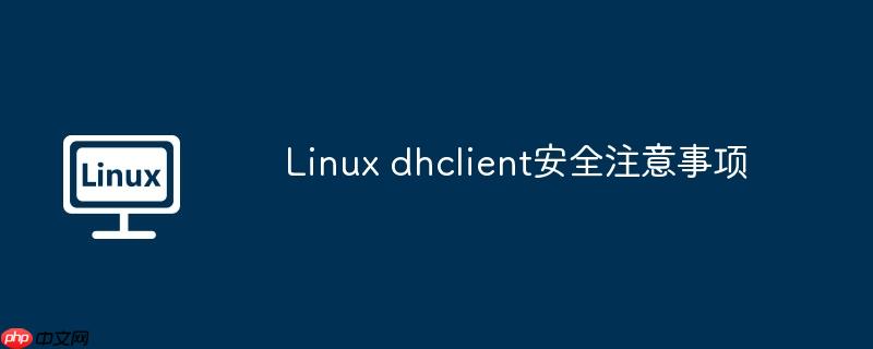 linux dhclient安全注意事项