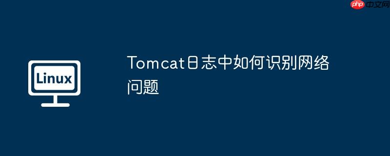 tomcat日志中如何识别网络问题