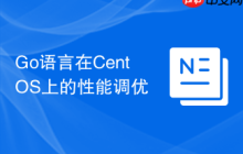 Go语言在CentOS上的性能调优