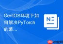 CentOS环境下如何解决PyTorch的兼容性问题