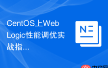 CentOS上WebLogic性能调优实战指南