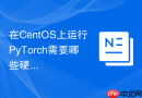 在CentOS上运行PyTorch需要哪些硬件
