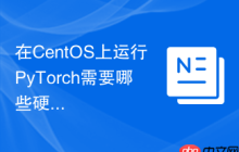 在CentOS上运行PyTorch需要哪些硬件