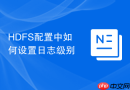 HDFS配置中如何设置日志级别