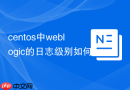 centos中weblogic的日志级别如何调整
