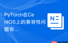 PyTorch在CentOS上的兼容性问题有哪些