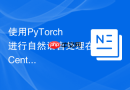 使用PyTorch进行自然语言处理在CentOS上如何操作