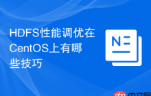 HDFS性能调优在CentOS上有哪些技巧