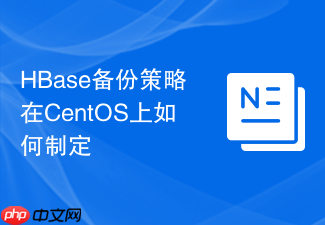 HBase备份策略在CentOS上如何制定