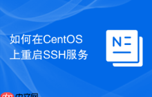 如何在CentOS上重启SSH服务