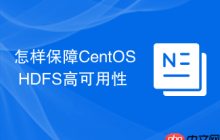 怎样保障CentOS HDFS高可用性