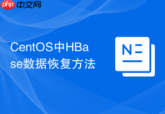 CentOS中HBase数据恢复方法