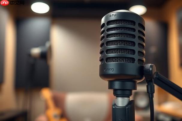 麦克风声音小、有杂音怎么办？