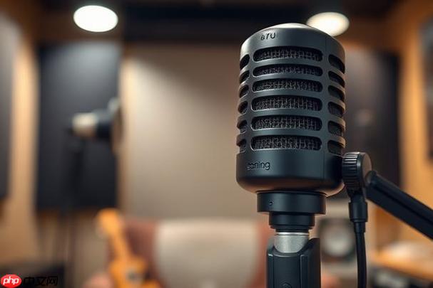 麦克风声音小、有杂音怎么办？