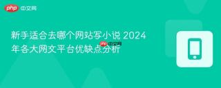新手适合去哪个网站写小说 2024年各大网文平台优缺点分析