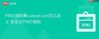 pmd规则集ruleset.xml怎么定义 自定义pmd规则