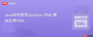 Java如何使用Jackson XML模块处理XML