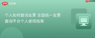 个人如何查询发票 全国统一发票查询平台个人使用指南