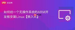 如何给一个无操作系统的ARM开发板安装Linux【嵌入式】