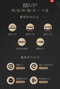 88VIP的95折怎么用 淘宝88会员购物折扣使用说明