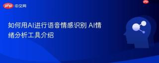 如何用AI进行语音情感识别 AI情绪分析工具介绍