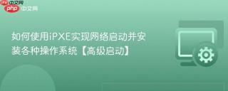 如何使用ipxe实现网络启动并安装各种操作系统【高级启动】