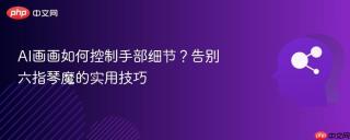 AI画画如何控制手部细节？告别六指琴魔的实用技巧