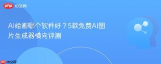 AI绘画哪个软件好？5款免费AI图片生成器横向评测