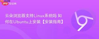 云朵浏览器支持Linux系统吗 如何在Ubuntu上安装【安装指南】