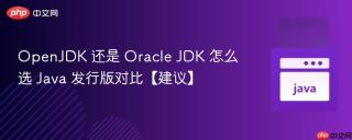 OpenJDK 还是 Oracle JDK 怎么选 Java 发行版对比【建议】