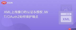 XML上传接口的认证与授权 JWT/OAuth2如何保护端点