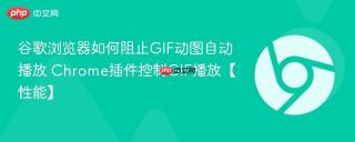 谷歌浏览器如何阻止GIF动图自动播放 Chrome插件控制GIF播放【性能】