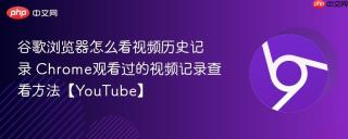 谷歌浏览器怎么看视频历史记录 Chrome观看过的视频记录查看方法【YouTube】
