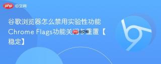 谷歌浏览器怎么禁用实验性功能 Chrome Flags功能关闭与重置【稳定】