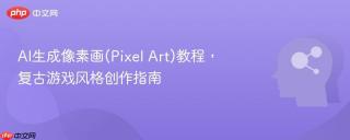AI生成像素画(Pixel Art)教程，复古游戏风格创作指南