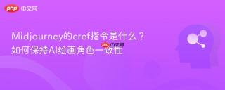 Midjourney的cref指令是什么？如何保持AI绘画角色一致性